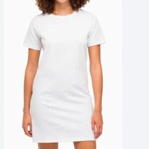 NWT RICHER POORER 100% COTTON WHITE TEE DRESS. Size XS (could fit a small)